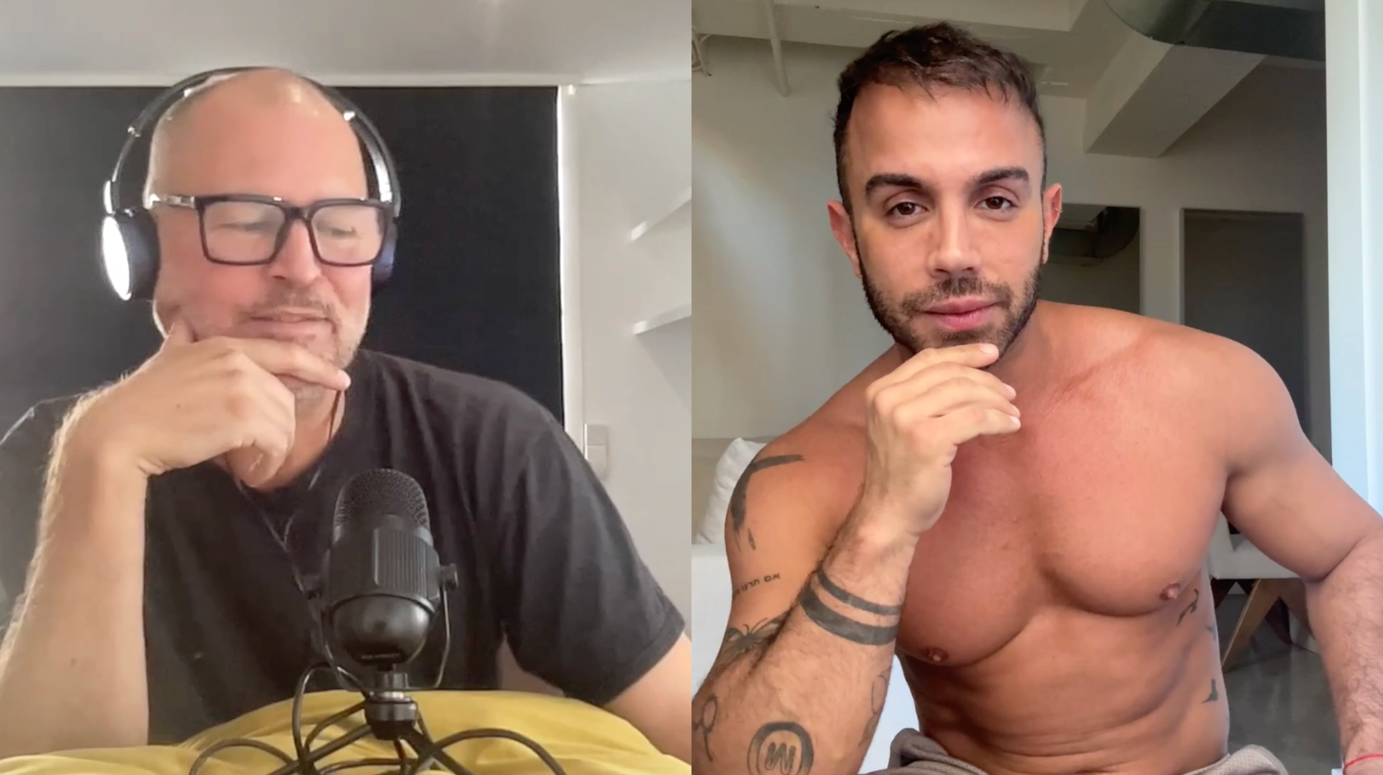 Naked Men Talking: On Mekahel