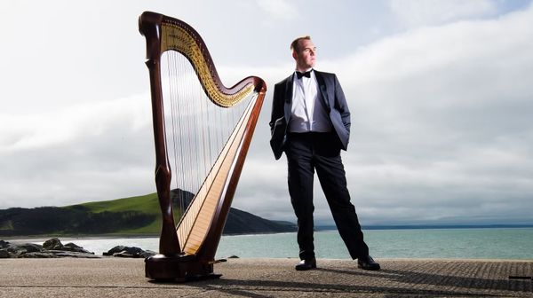 Naked Men Talking: Llywelyn the naked harpist