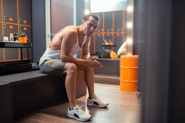 Who is looking at you in the locker-room?