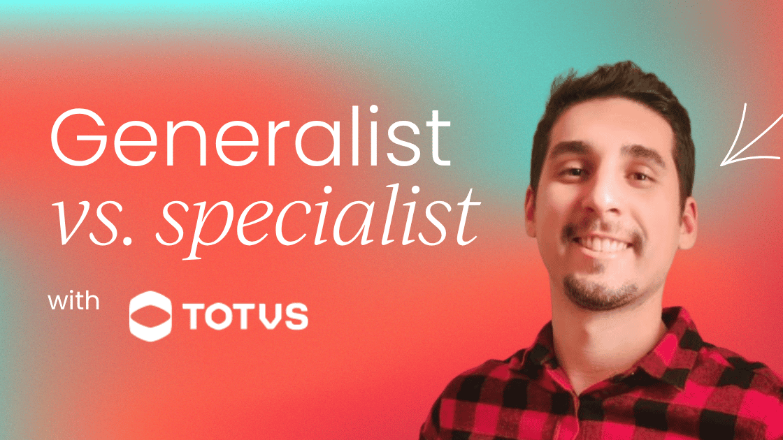 Stop trying to choose between generalist and specialist