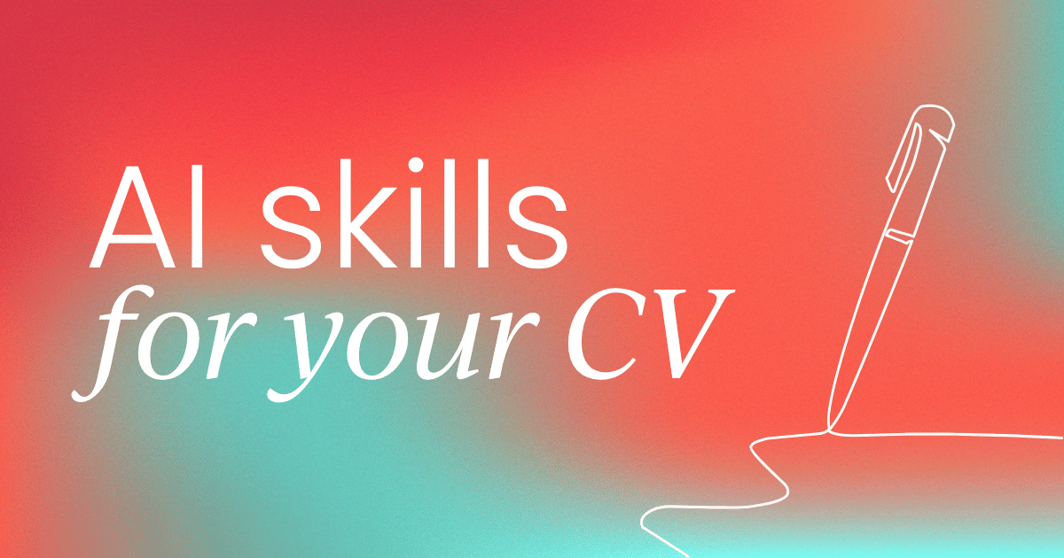 AI skills worth putting on a PMM resume or job specification