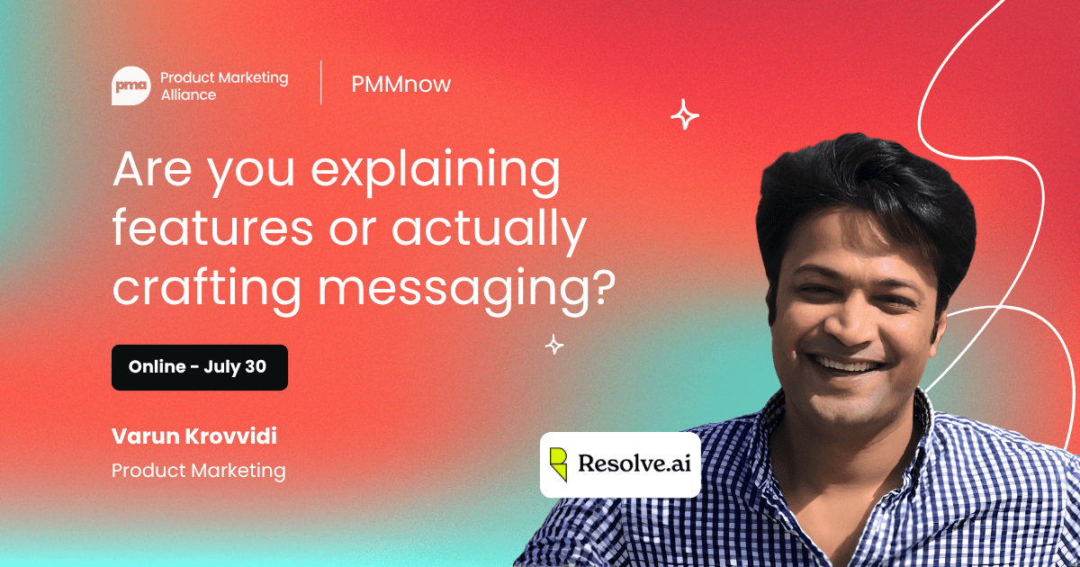 Are you explaining features or actually crafting messaging?