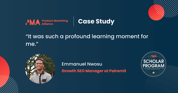 “It was such a profound learning moment for me.”  PMM Scholar Program with Emmanuel Nwosu
