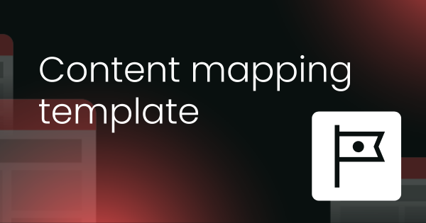 Content mapping template