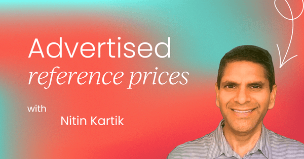 How advertised reference prices  influence pricing negotiations