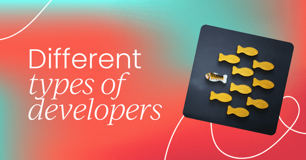 What are the different types   of developers