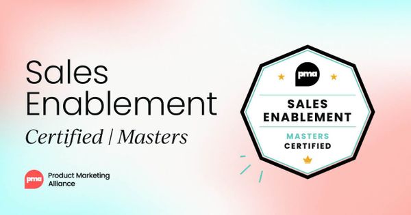 Sales Enablement Certified: Masters