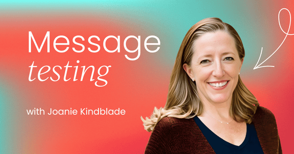 Message testing  on a shoestring budget