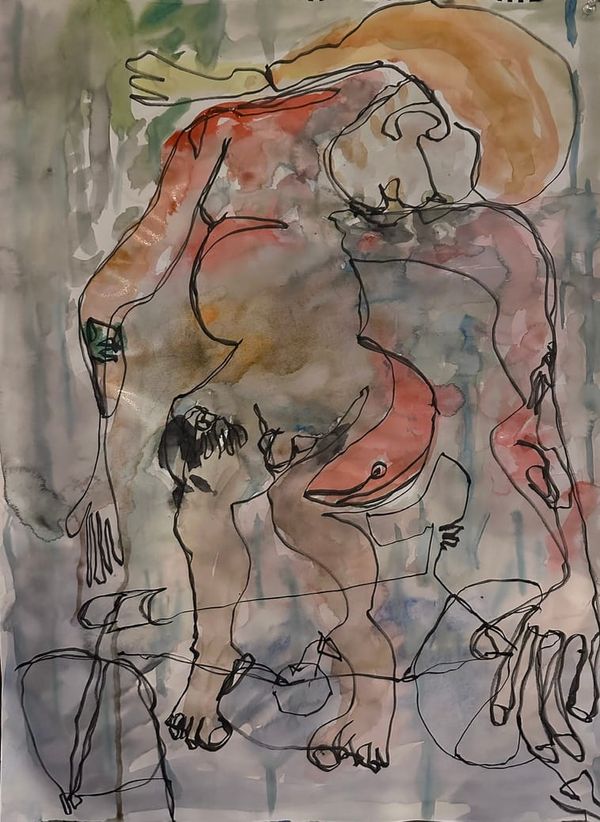 Self Portrait on a Bike