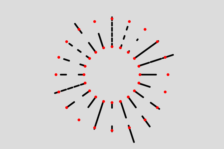 Dashed Lines in P5JS