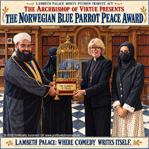LAMBETH PALACE BREAKS NEW GROUND IN COMEDY