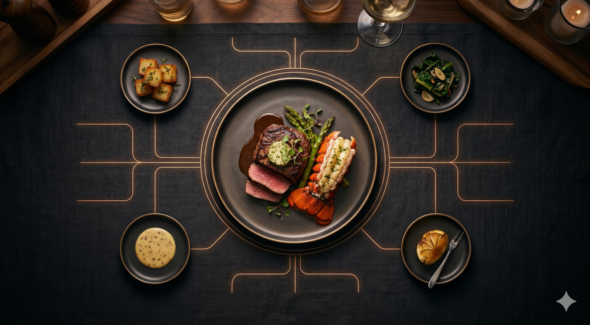 Not Dog Food — Steak and Lobster Dinner