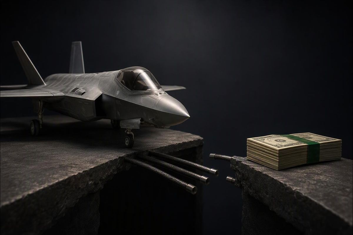 Lockheed Martin Is Spending On F-35 Lot 20 Beyond What Washington Has Funded