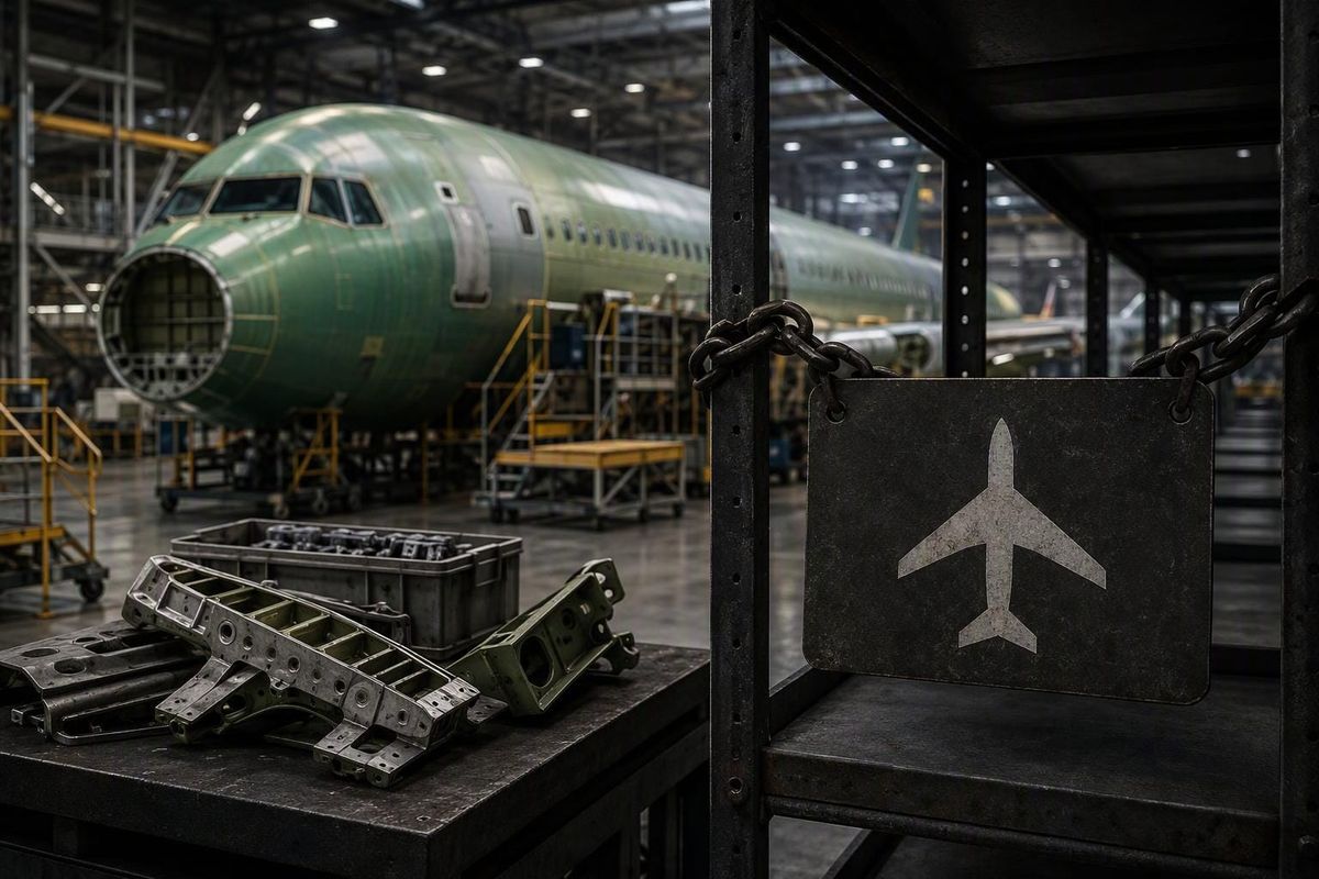 Boeing Shares Slide 9% As 777 Supplier Shortage Disrupts Factory Into 2027