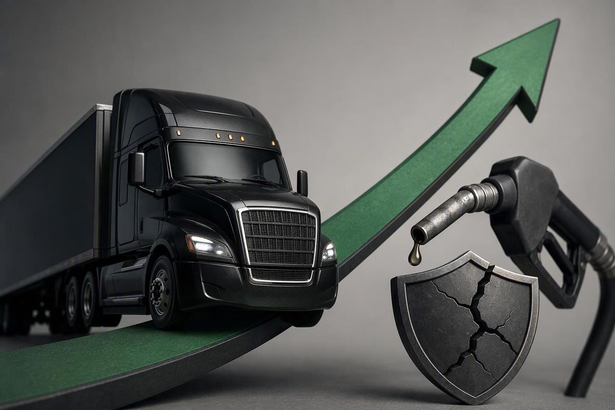 Werner Swings To A Profit As Truckload Revenue Climbs 37%, But Fuel And Claims Squeeze Margins