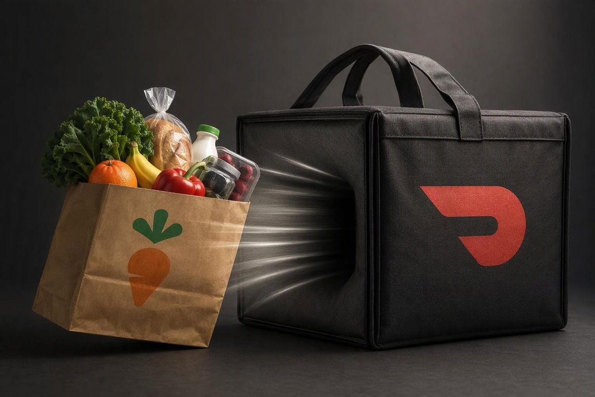 Instacart Agrees To $17 Billion DoorDash Takeover, Scraps Earnings Call And Suspends Guidance