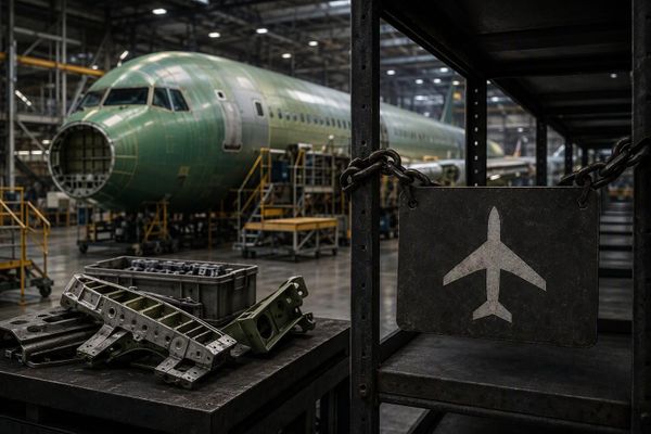 Boeing Shares Slide 9% As 777 Supplier Shortage Disrupts Factory Into 2027