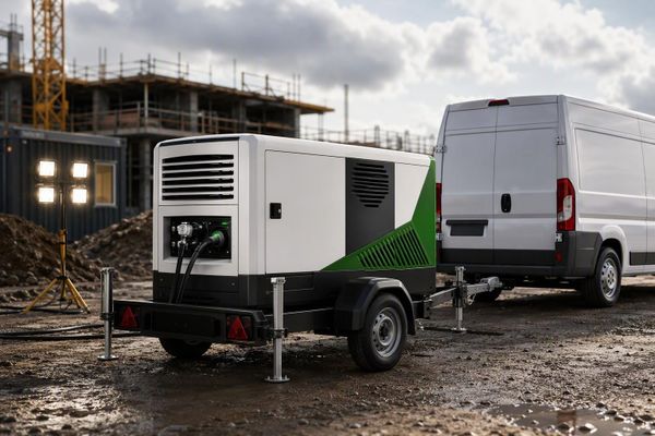 Ballard Opens Pre-Orders For An 80kW Hydrogen Generator A Panel Van Can Tow