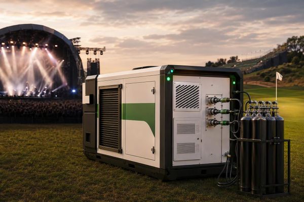Ballard's GeoPura Ran Hydrogen Power At Boomtown, Edinburgh Summer Sessions And The Solheim Cup