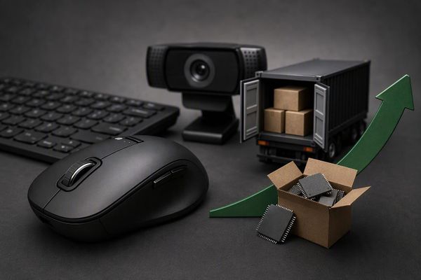 Logitech CFO Says 45% Gross Margins Are 'Simply Not Reality' As Freight And Component Costs Climb