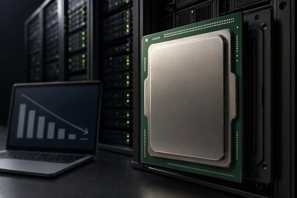 Intel CEO Sees Server CPU Market Reaching $200 Billion, While Guiding Client Revenue Down 20%