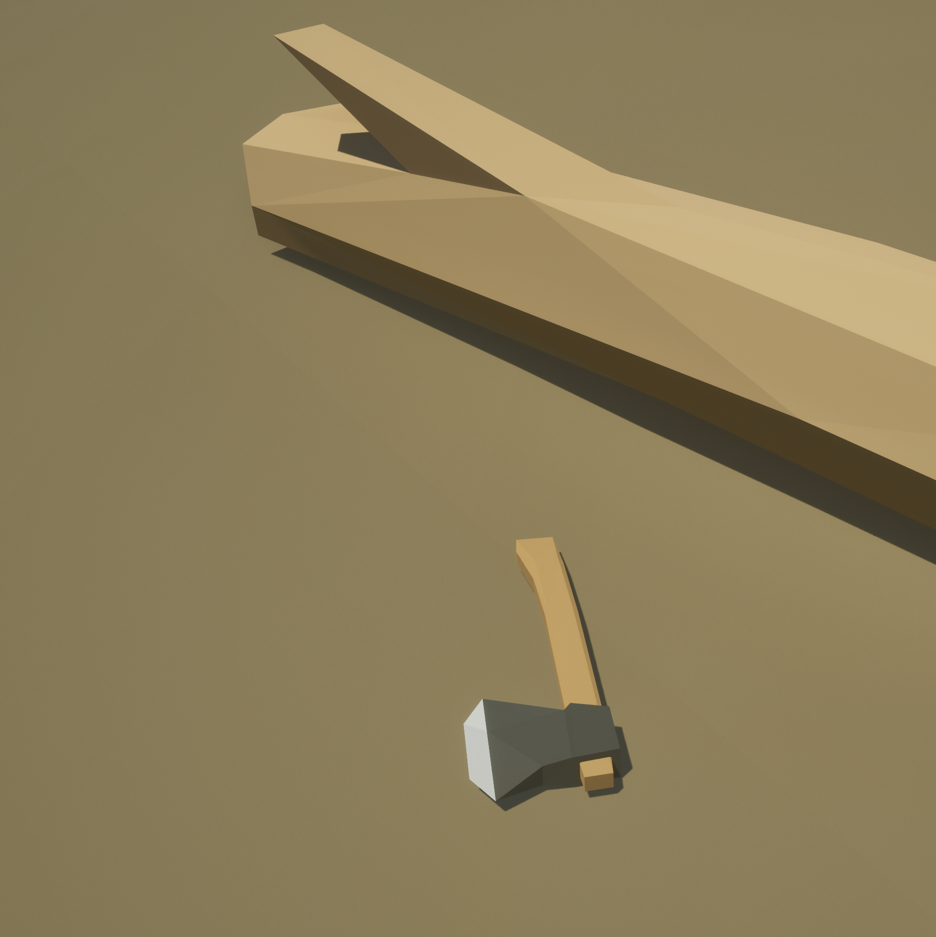 One of the axes that will be present in the game. [Pre-Alpha Gameplay]