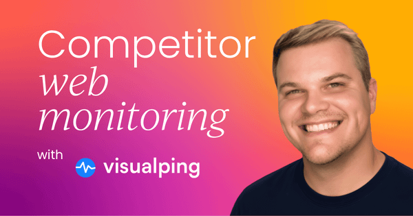 Nine monitors, one Monday morning: How to build a competitor web monitoring program