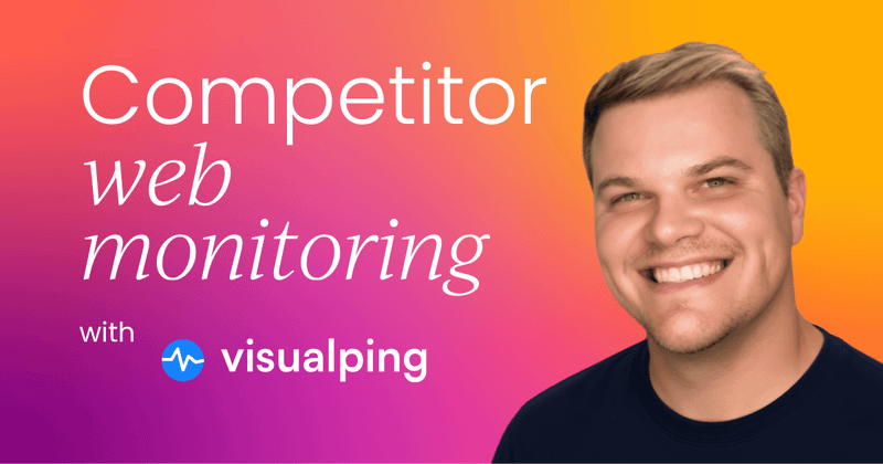 Nine monitors, one Monday morning: How to build a competitor web monitoring program