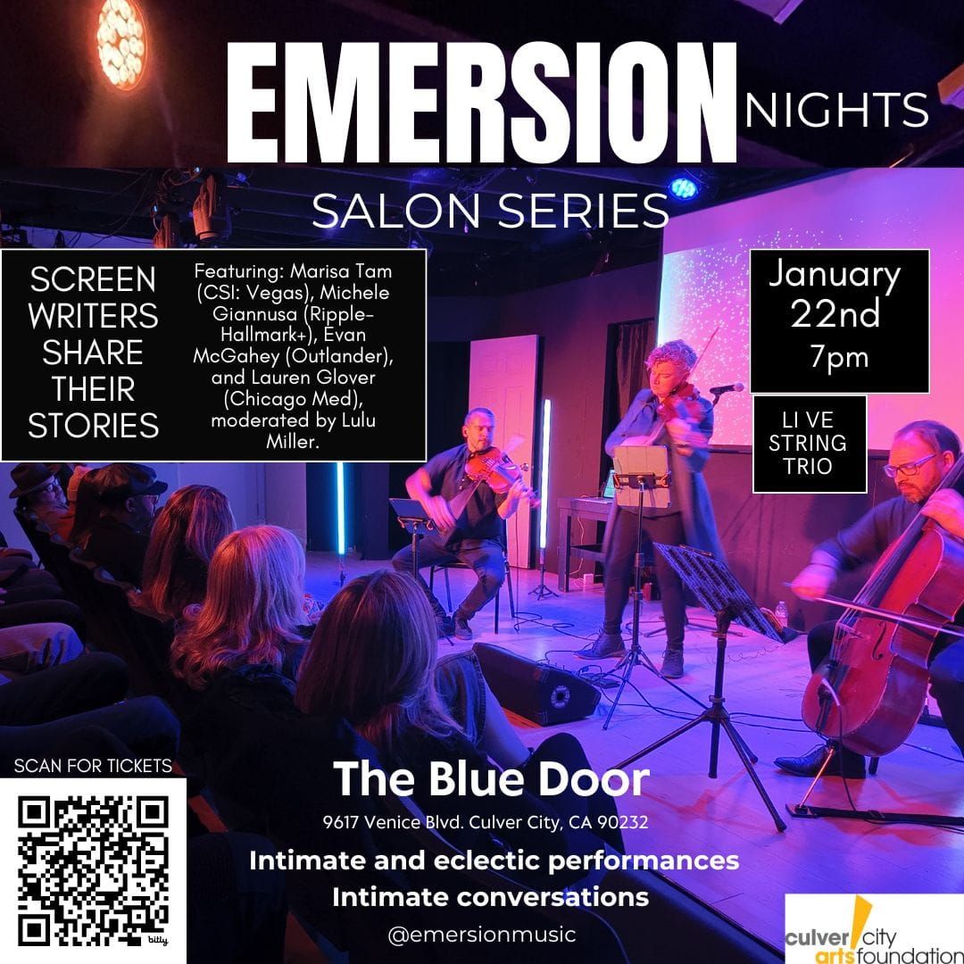 PRESS RELEASE: Join Us January 22 For Emersion Nights!