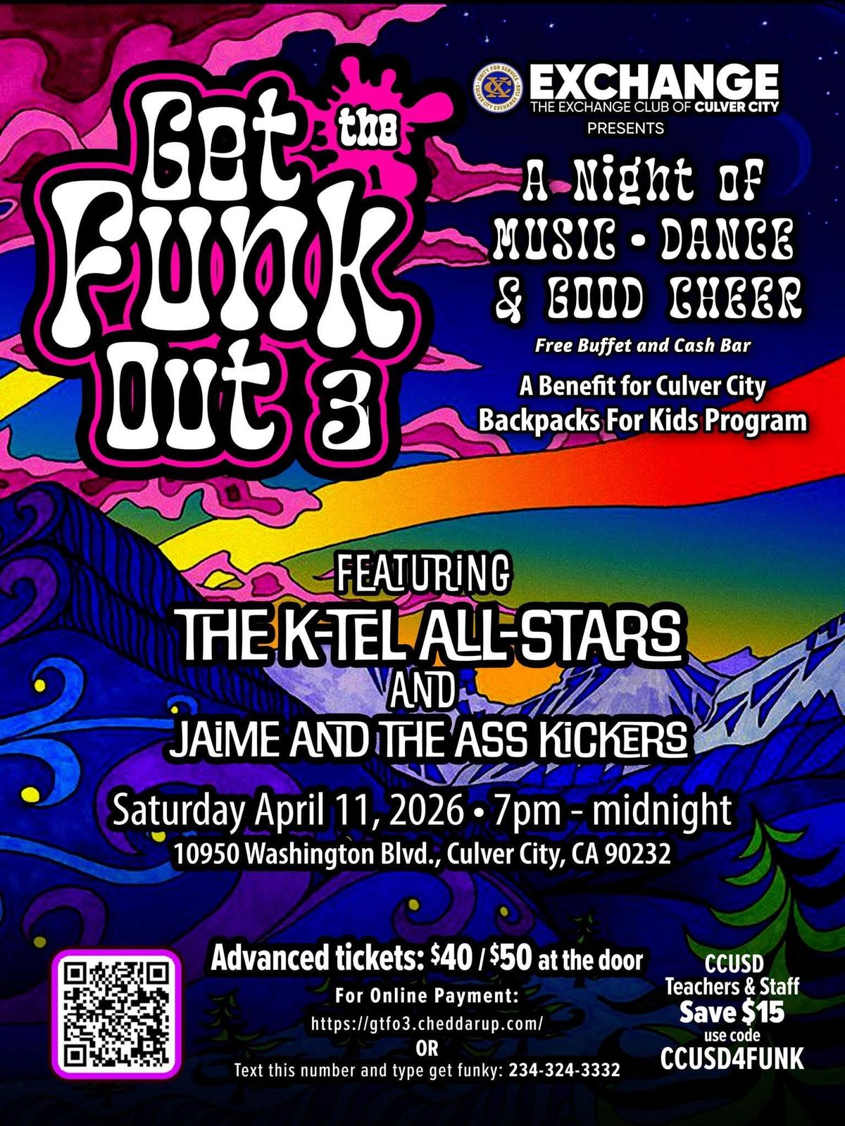 Live music and buffet featured at Exchange Club Benefit Event