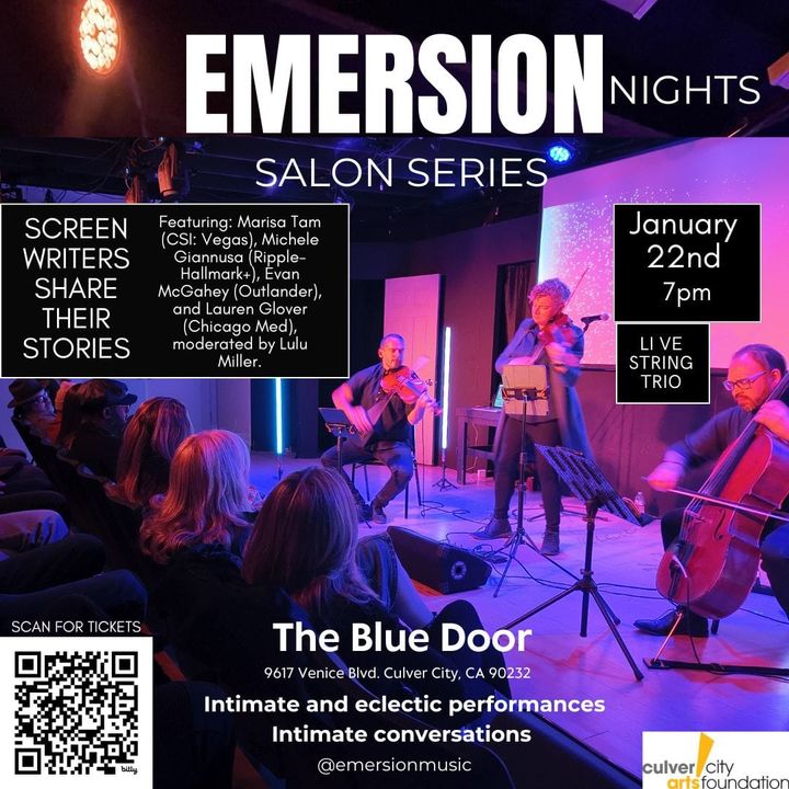 PRESS RELEASE: Join Us January 22 For Emersion Nights!