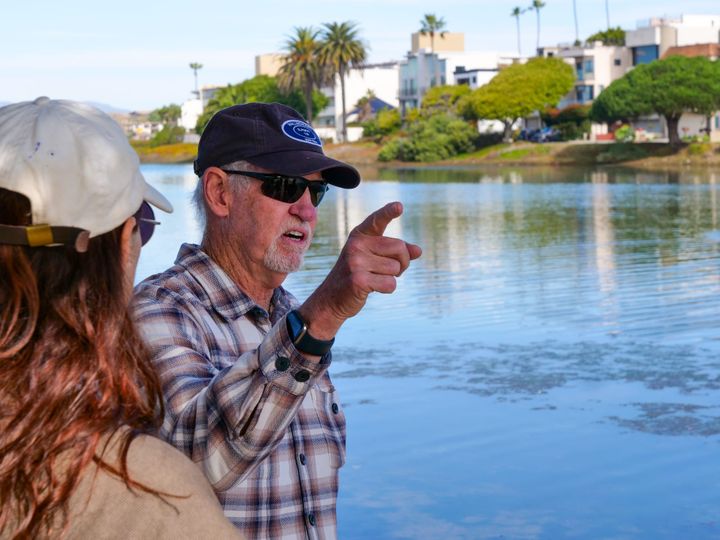 Retired LMU professor explores beach environment near Ballona Wetlands