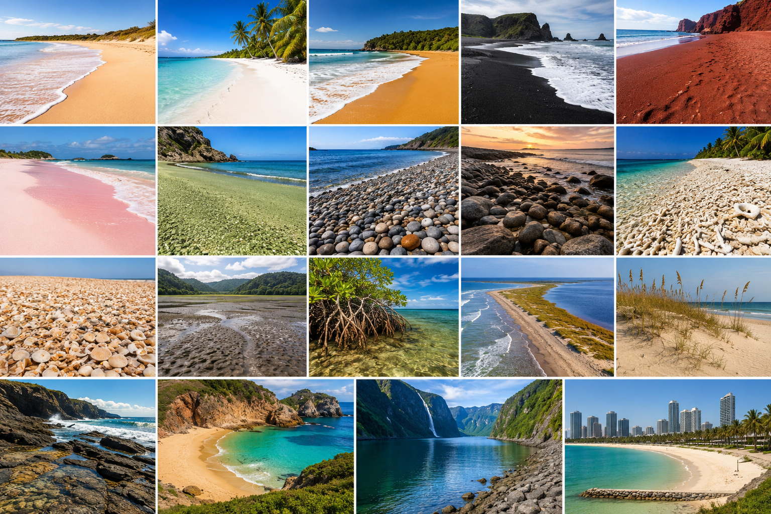 The World’s Beaches: Exploring the Many Types of Coastal Landscapes
