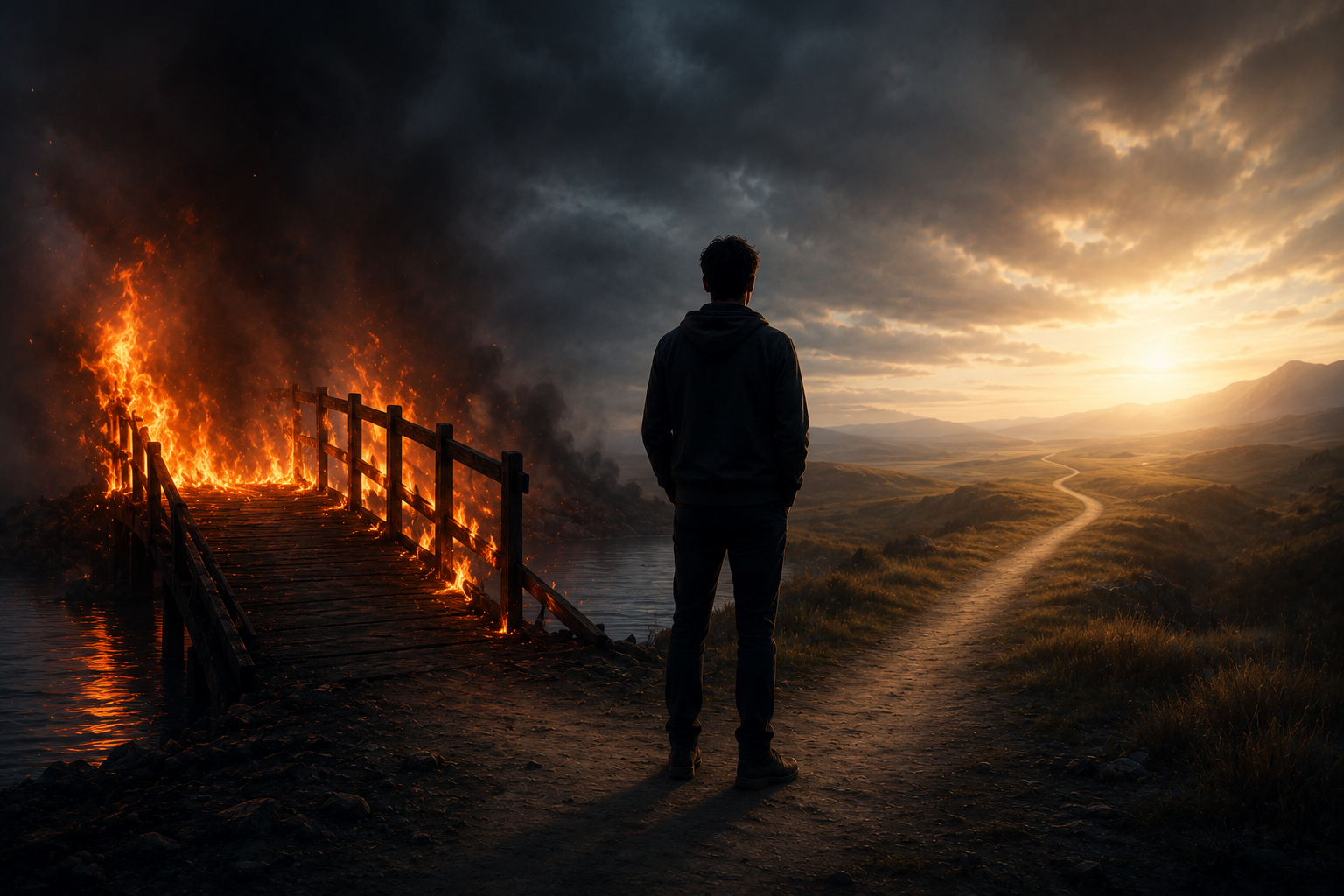 Why We Self-Sabotage: The Hidden Belief That We Have to Burn the Bridges Behind Us