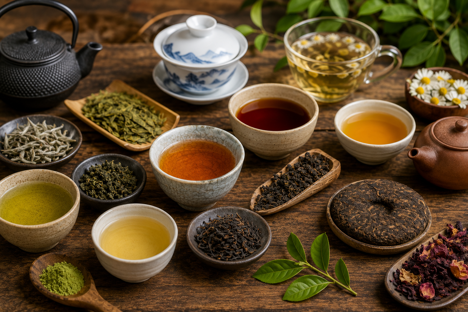 A Guide to Tea: Understanding the Different Types and What Makes Each One Unique