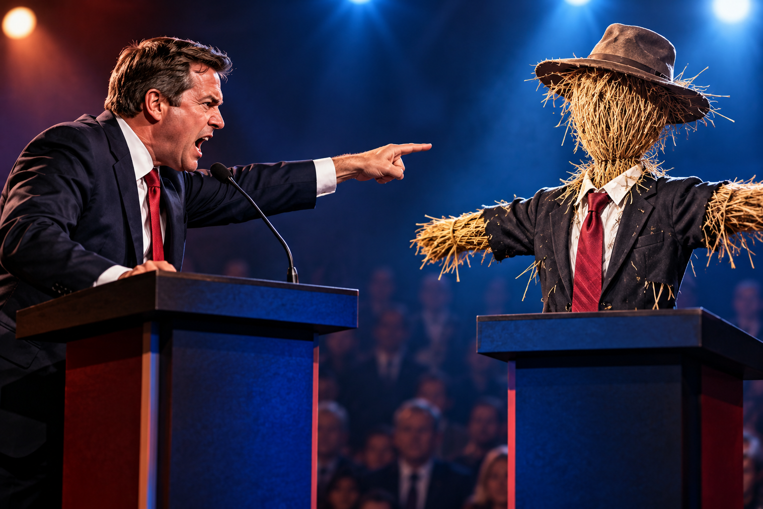 The Strawman Fallacy: How Misrepresenting an Argument Can Distort Political Debate