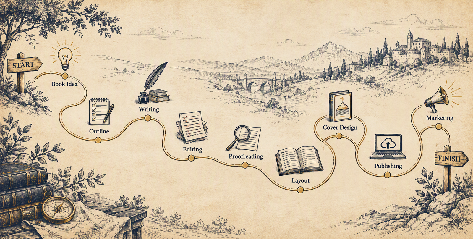 The Book Creation Roadmap