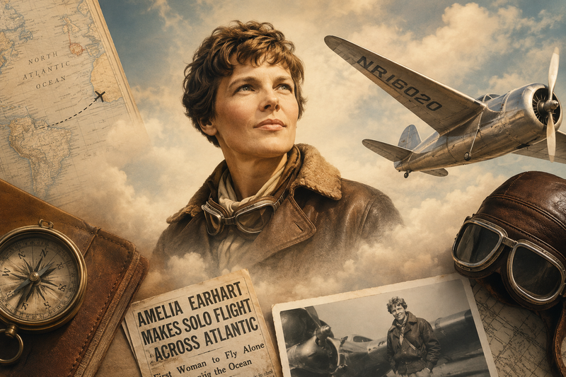 Amelia Earhart: A Trailblazer Who Redefined the Limits of Human Possibility