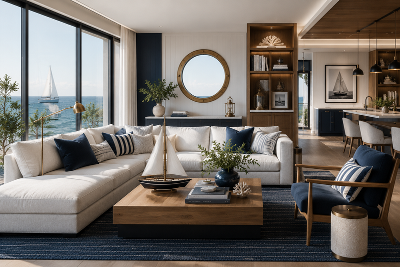 Modern Nautical Interior Design: Coastal Elegance Reimagined