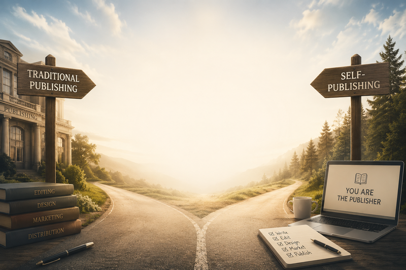 Traditional Publishing vs Self-Publishing: Which Path Is Right for Your Book?