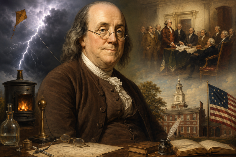Benjamin Franklin: Inventor, Statesman, Scientist, and Founding Father