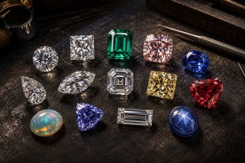 The Art of Gemstone Cuts: How Shape Reveals Hidden Brilliance