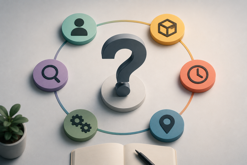 The W5H1 Framework: Asking Better Questions to Find Better Answers