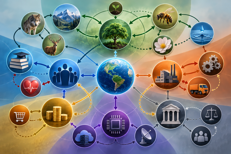 Relationships Between Components in Systems Thinking