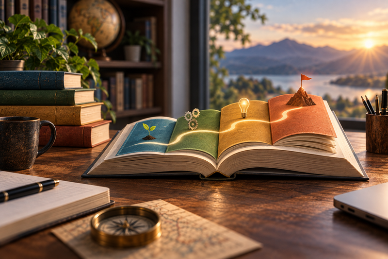 Structuring a Book: How to Use Parts to Create a Coherent Reader Journey