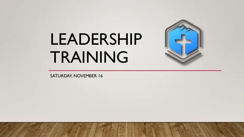 Training Time November 2024