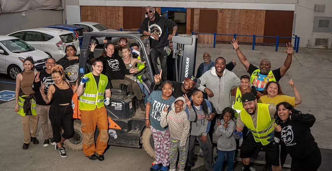 They organized mutual aid in the same place for nearly a decade. Now they're being forced to move.