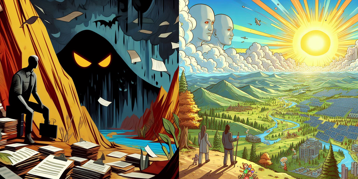 Moving from the shadowy valley of burdensome application forms to the sunlit uplands enabled by AI