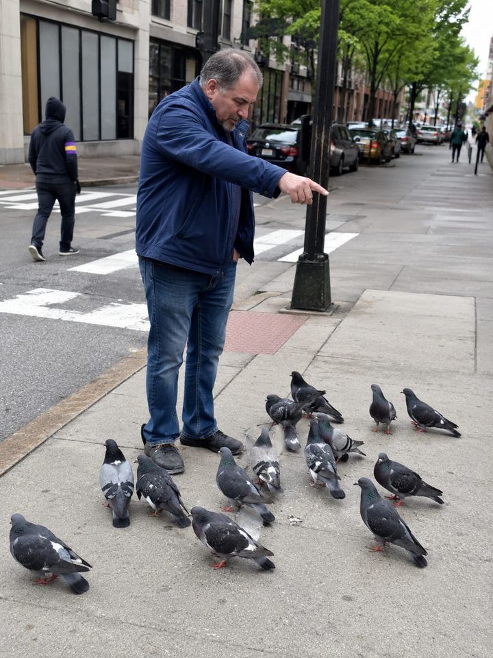 The tour group was not respecting the itinerary.
