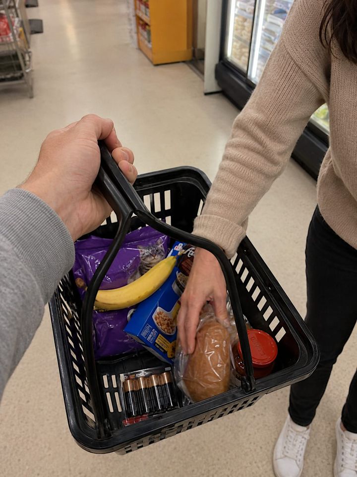 Nora called this “not groceries.” Fair.